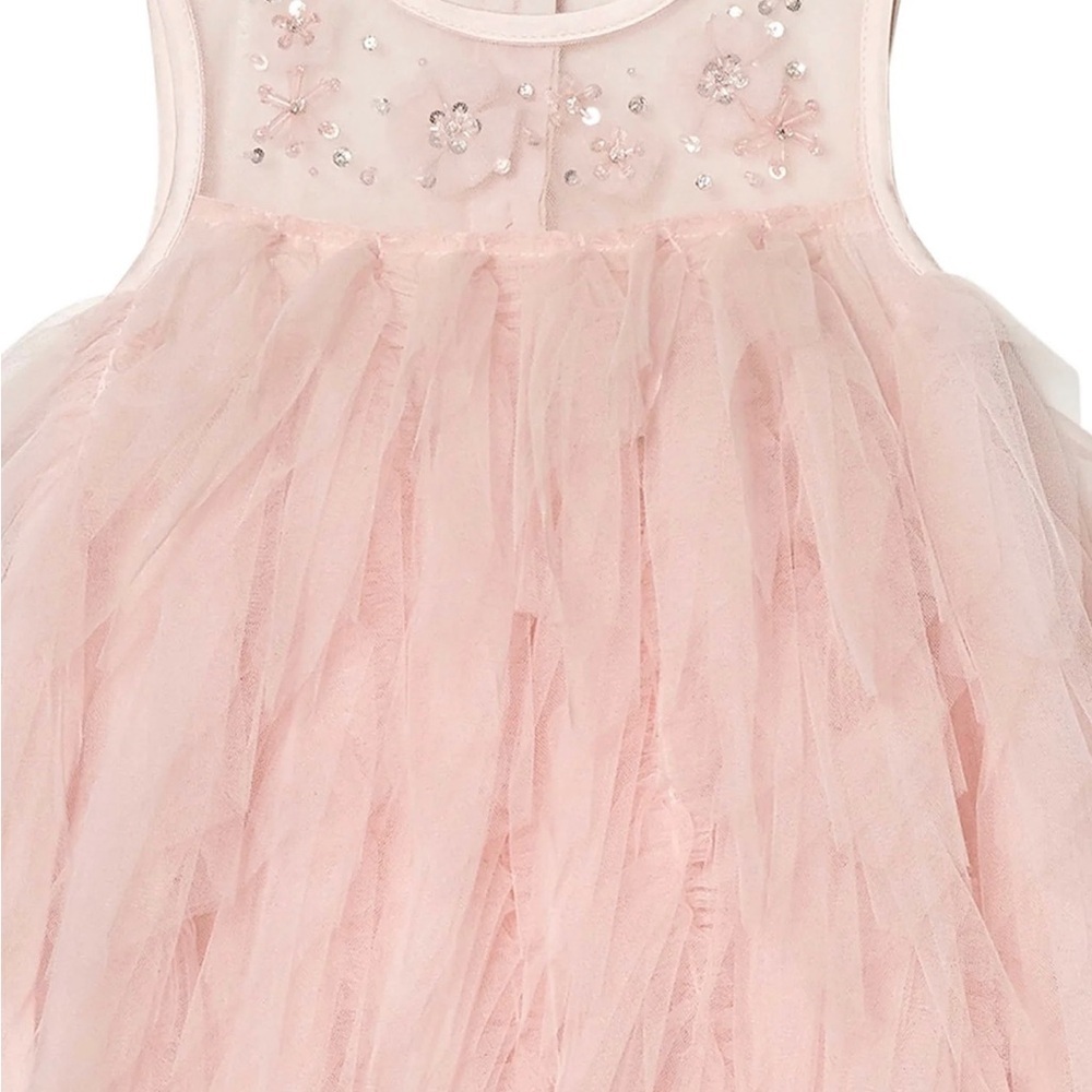 Tutu Du Monde Pale Pink Feathered Tulle Dress - Picture 7 of 8